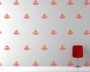 Damask Wall Pattern Decal Modern Vinyl Art Stickers